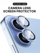 Folie protectie Metal Camera Apple Iphone 17  Light Blue 