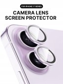 Folie protectie Metal Camera Apple Iphone 17  Light Purple 
