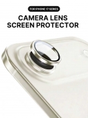 Folie protectie Metal Camera Apple Iphone 17 Air Titanium Gold