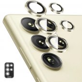 Folie protectie Metal Camera Samsung Galaxy S24  gold 