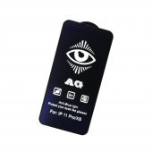 Folie sticla Anti Blue Light Matte Apple Iphone X / XS / 11 Pro (5.8) negru