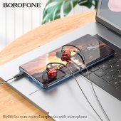 Hands free Borofone BM88 Sea 3.5mm negru