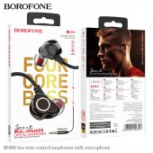 Hands free Borofone BM88 Sea 3.5mm negru