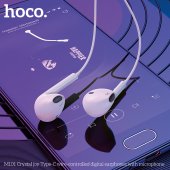 Hands free Hoco M101 Crystal Joy Type-C alb