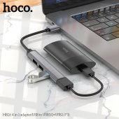 Hub USB HB26 4 in 1 (USB la USB3.0+USB2.0*3)