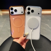 Husa Acryl Color Ring Apple Iphone 16  Orange 