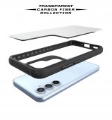 Husa Combat X Mode Carbon Fiber Apple Iphone 12 / 12 Pro (6.1) clear 