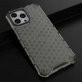 Husa Honeycomb Airbag Cover Hybrid Apple Iphone 14 Plus (6.7) negru 