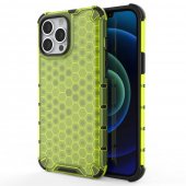 Husa Honeycomb Airbag Cover Hybrid Apple Iphone 14 Pro Max (6.7) verde 