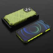 Husa Honeycomb Airbag Cover Hybrid Apple Iphone 14 Pro (6.1) verde 