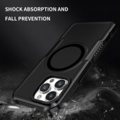 Husa Hybrid Shockproof Apple Iphone 13 Pro (6.1) negru 