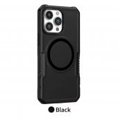 Husa Hybrid Shockproof Apple Iphone 15 Plus (6.7) negru 