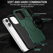 Husa Hybrid Shockproof Apple Iphone 12 / 12 Pro (6.1) verde 