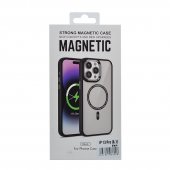 Husa Magnetic Case Apple Iphone 12 / 12 Pro (6.1) Black 
