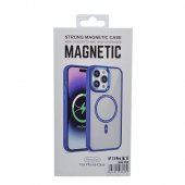 Husa Magnetic Case Apple Iphone 14 / 13 (6.1) Navy Blue 