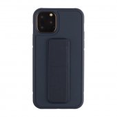 Husa Magnetic Wrist Standy Case Apple Iphone 12 / 12 Pro (6.1) Blue