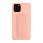 Husa Magnetic Wrist Standy Case Samsung Galaxy A12 Nude Pink