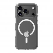Husa magnetica Rock Crystal Shield pentru Iphone 17 Pro transparent