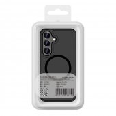 Husa magnetica Rock Guard Touch Matte pentru Samsung Galaxy S25 Ultra neagra