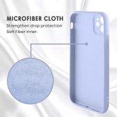 Husa Ring Silicone Case Apple Iphone 14 (6.1) light blue
