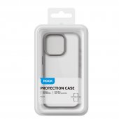 Husa Rock Guard Series pentru Iphone 16 Pro Max negru-transparent