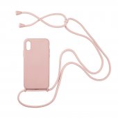 Husa Rope Case Apple Iphone 12 Pro Max (6.7) Nude Pink 