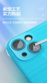 Husa Shiny TPU Apple Iphone 12 (6.1) Light Blue 