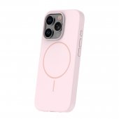 Husa Silicone Thin Mag  pentru Iphone 16 6.1 roz