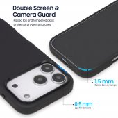 Husa Skin Feel Apple Iphone 17  Black 