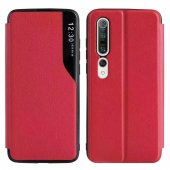 Husa Smart View Flip Case Motorola G82 red 