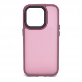 Husa Smoked case Apple Iphone 15 Plus (6.7) bordo 