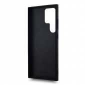 Husa telefon DKNY PU Leather Checkered Pattern Magsafe Case pentru Samsung Galaxy S24 Ultra Black