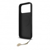 Husa telefon Guess 4G Charm MagSafe Case pentru iPhone 17 Pro Max Tone on Tone Grey