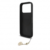 Husa telefon Guess 4G Charm MagSafe Case pentru iPhone 17 Pro Tone on Tone Grey