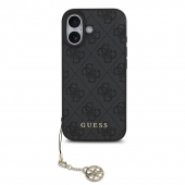 Husa telefon Guess 4G Charm MagSafe Case pentru iPhone 17 Tone on Tone Grey