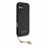 Husa telefon Guess 4G Charm MagSafe Case pentru iPhone 17 Tone on Tone Grey