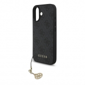 Husa telefon Guess 4G Charm MagSafe Case pentru iPhone 17 Tone on Tone Grey