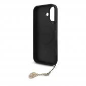 Husa telefon Guess 4G Charm MagSafe Case pentru iPhone 17 Tone on Tone Grey