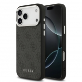 Husa telefon Guess 4G MagSafe Case pentru iPhone 17 Pro Max Black