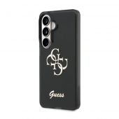 Husa telefon Guess IML 4G Script Metal Logo Case pentru Samsung Galaxy S26  Black