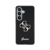Husa telefon Guess IML 4G Script Metal Logo Case pentru Samsung Galaxy S26  Black
