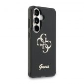 Husa telefon Guess IML 4G Script Metal Logo Case pentru Samsung Galaxy S26  Black