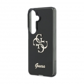 Husa telefon Guess IML 4G Script Metal Logo Case pentru Samsung Galaxy S26  Black