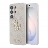 Husa telefon Guess PU 4G Metal Logo Case pentru Samsung Galaxy S26 Ultra Pink