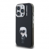Husa telefon Karl Lagerfeld IML Aquarelle Karl Case pentru iPhone 15 Pro Max Black