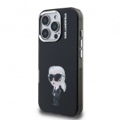 Husa telefon Karl Lagerfeld IML Aquarelle Karl Case pentru iPhone 16 Pro Black