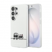 Husa telefon Karl Lagerfeld IML K&CH Peekaboo Logo Magnetic Case pentru Samsung Galaxy S26 Ultra White