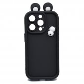 Husa TPU 3D Doll Apple Iphone 15 (6.1) Black 
