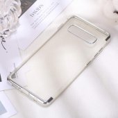 Husa TPU electroplacata Samsung N960 Galaxy Note 9 argintiu