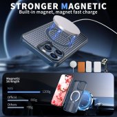 Husa TPU+PC 3D Net Samsung Galaxy S25 / S24 Navy Blue 